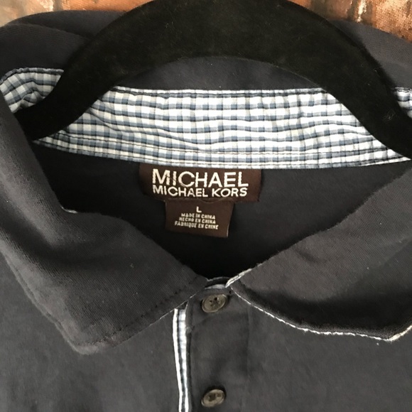 Michael Kors Sadie Navy Men’s Polo - Picture 4 of 5